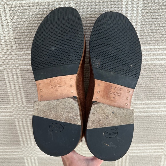 Men’s FEIT Hand Sewn Chelsea Boots in Brown Suede size 42 (9-10 US). Like new - Picture 8 of 8